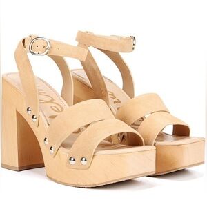 NEW! Sam Edelman Rosalind Platform Block Heel Sandal - Size 9.5
